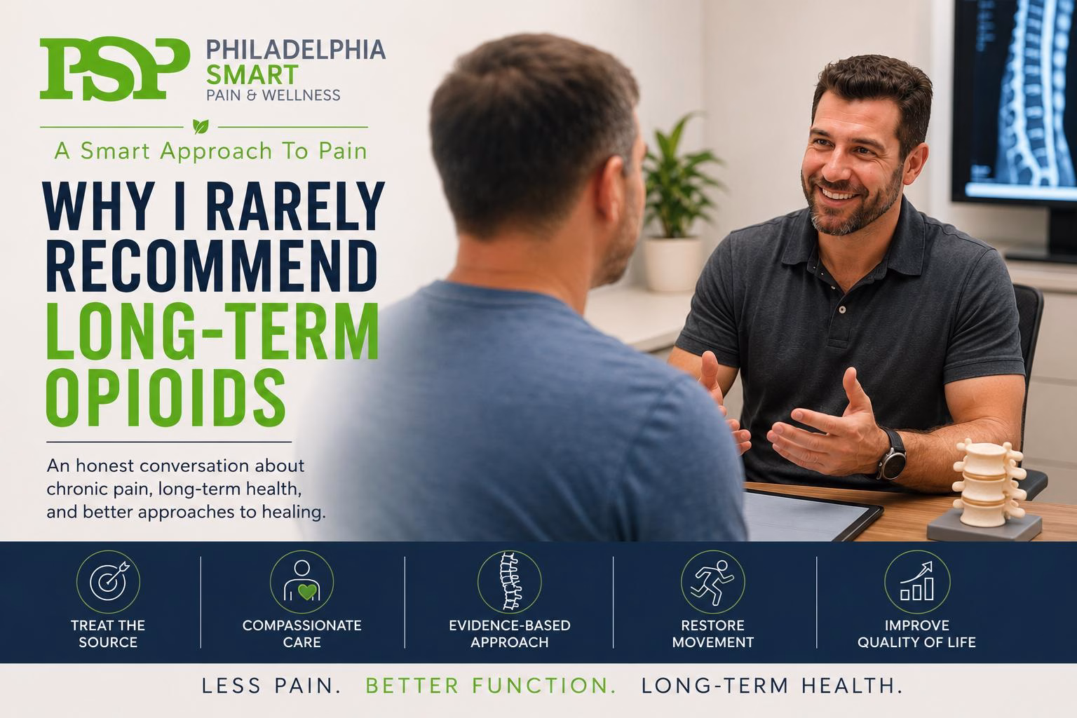 Why I Rarely Recommend Long-Term Opioids for Chronic Pain -